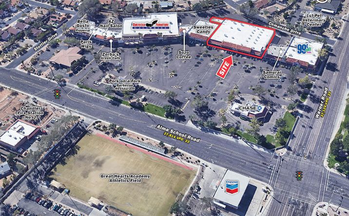Pictures of Retail property located at 1988 N Alma School Rd, Chandler, AZ 85224 for sales - image #1