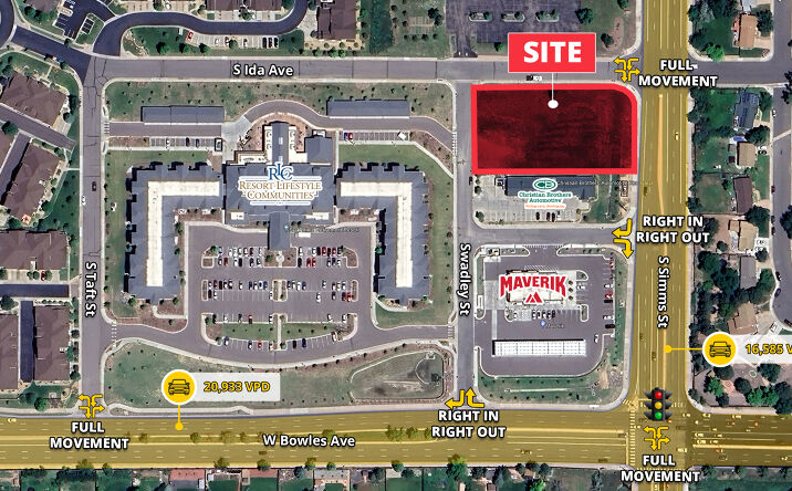 Pictures of Retail property located at 5808 S Swadley St, Littleton, CO 80127 for lease - image #1