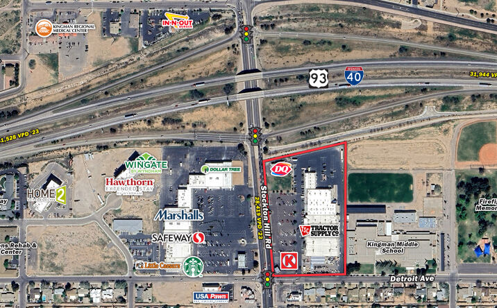 Pictures of Retail property located at SEC I-40 & Stockton Hill Rd, Kingman, AZ 86401 for sales - image #1