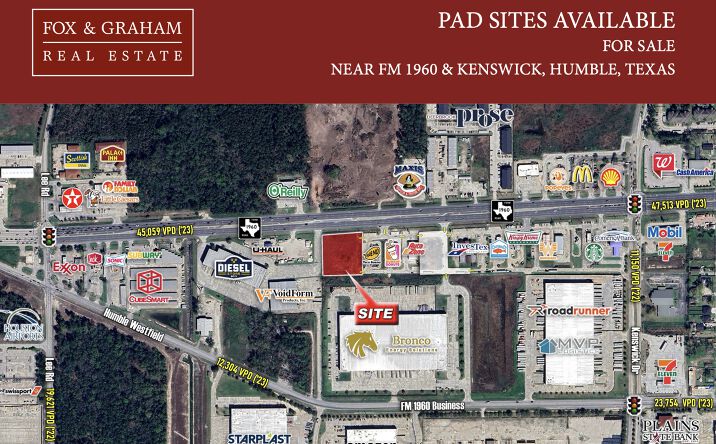 Pictures of Land property located at Near Fm 1960 & Kenswick, Humble, TX 77338 for lease - image #1