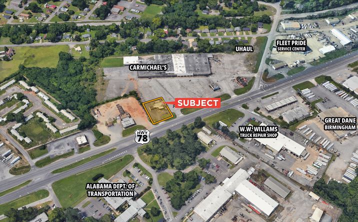 Pictures of Retail property located at 1151 Bankhead Hwy W, Birmingham, AL 35204 for lease - image #1