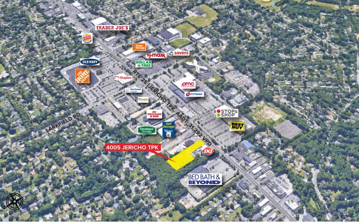 Pictures of Land property located at 4005 Jericho Turnpike, East Northport, NY 11731 for lease - image #1