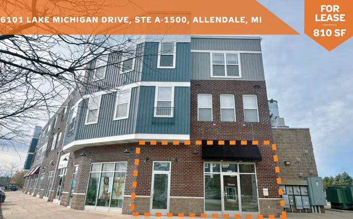 Pictures of Retail, Office property located at 6101 Lake Michigan Dr, Allendale, MI 49401 for lease - image #1