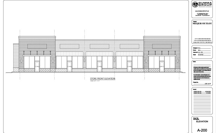 Pictures of Retail, Restaurant property located at 3175 S Rochester Rd, Rochester Hills, MI 48307 for lease - image #1