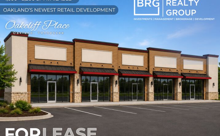 Pictures of Retail, Office, Restaurant property located at Oakcliff Dr & Hwy 64, Oakland, TN 38060 for lease - image #1