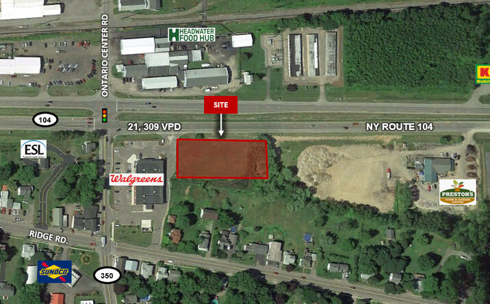 Pictures of Land property located at 1558 NY 104, Ontario, NY 14519 for lease - image #1