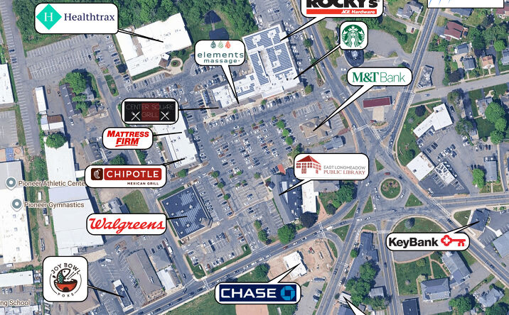 Pictures of Retail property located at 72 Center Square, East Longmeadow, MA 01028 for lease - image #1