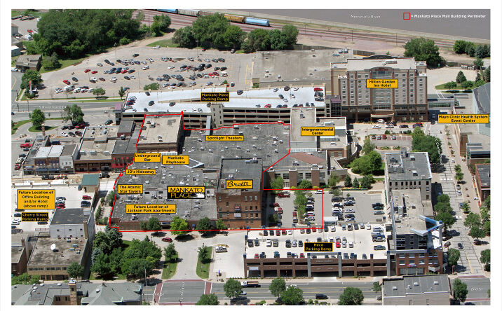 Pictures of Retail, Office, Restaurant property located at 11 & 12 Civic Center Plaza, Mankato, MN 56001 for lease - image #1