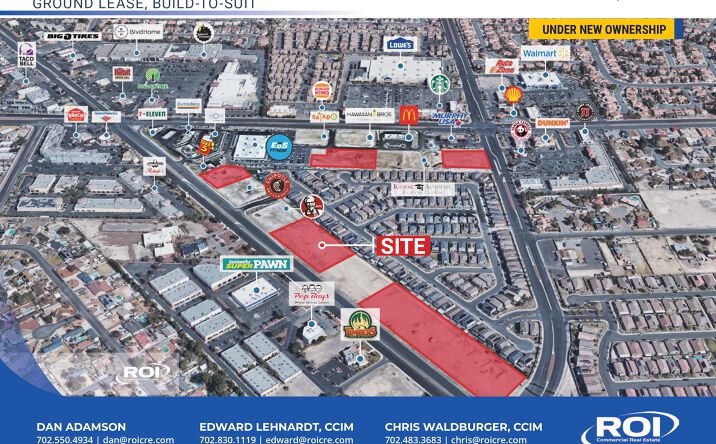 Pictures of Retail, Land, Restaurant property located at Las Vegas, NV, Las Vegas, NV 89130 for lease - image #1