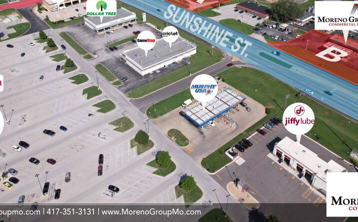 Pictures of Retail property located at 3535 W Sunshine St, Springfield, MO 65807 for lease - image #1