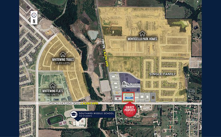 Pictures of Retail property located at NEQ FM 75 & Monte Carlo Blvd, Princeton, TX 75407, Princeton, TX 75407 for lease - image #1