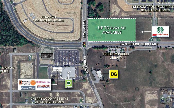 Pictures of Retail, Land property located at Liberty Triangle, FL, Liberty Triangle, FL 34476 for lease - image #1