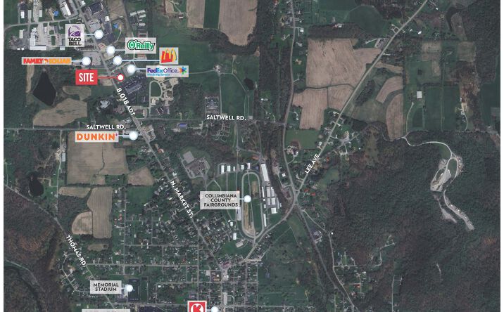 Pictures of Retail property located at 7844 OH-45, Lisbon, OH 44432 for sales - image #1