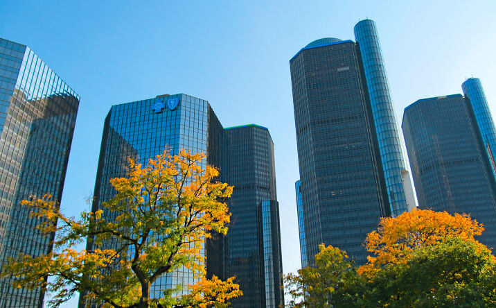 Pictures of Retail, Office, Restaurant property located at 500 Renaissance Center, Detroit, MI 48243 for lease - image #1