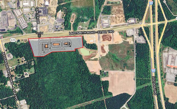 Pictures of Land property located at Ladysmith Rd, Ruther Glen, VA 22546 for lease - image #1