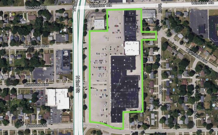 Pictures of Retail, Office property located at 6307-6499 N 2nd St, Loves Park, IL 61111 for lease - image #1