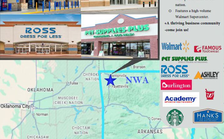 Pictures of Retail, Office, Restaurant property located at 4305 S Pleasant Crossing Blvd, Rogers, AR 72758 for lease - image #1