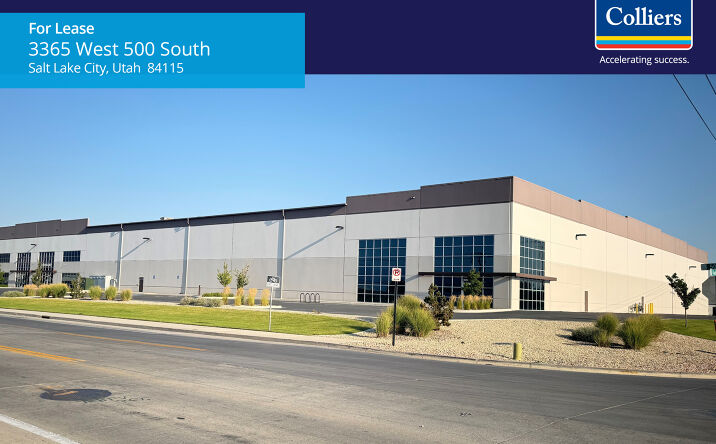 Pictures of Industrial property located at 3365 W 500 S, Salt Lake City, UT 84104 for lease - image #1