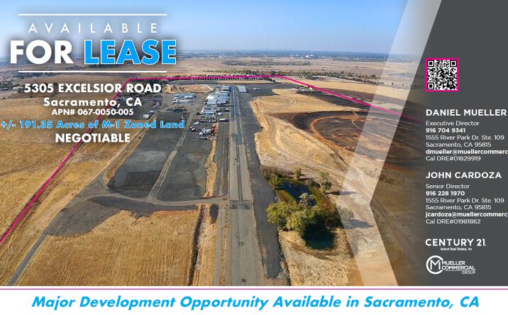 Pictures of Land property located at 5305 Excelsior Rd, Sacramento, CA 95827 for lease - image #1