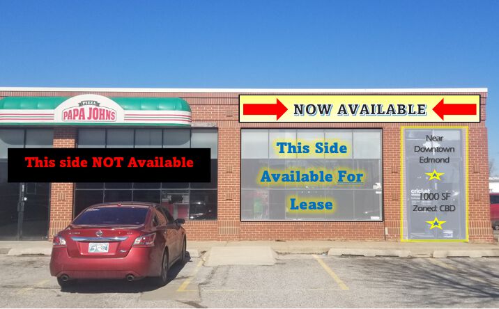 Pictures of Retail property located at 109 E 2nd St, Edmond, OK 73034 for lease - image #1