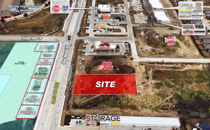 Pictures of Land property located at 6836 Blue Mound Rd, Fort Worth, TX 76131 for lease - image #1