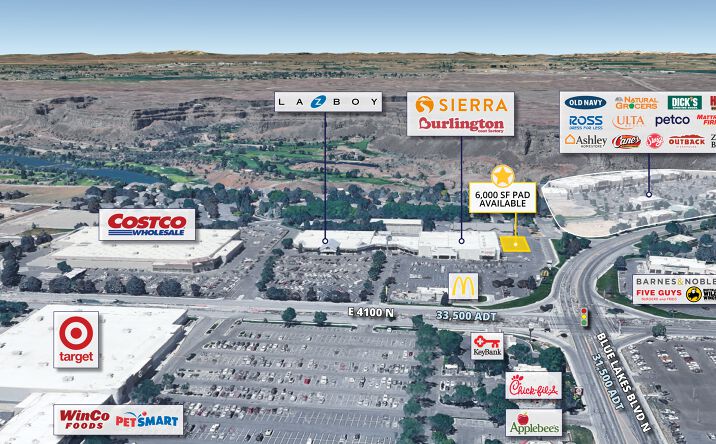 Pictures of Retail property located at 851 Pole Line Rd E, Twin Falls, ID 83301 for lease - image #1