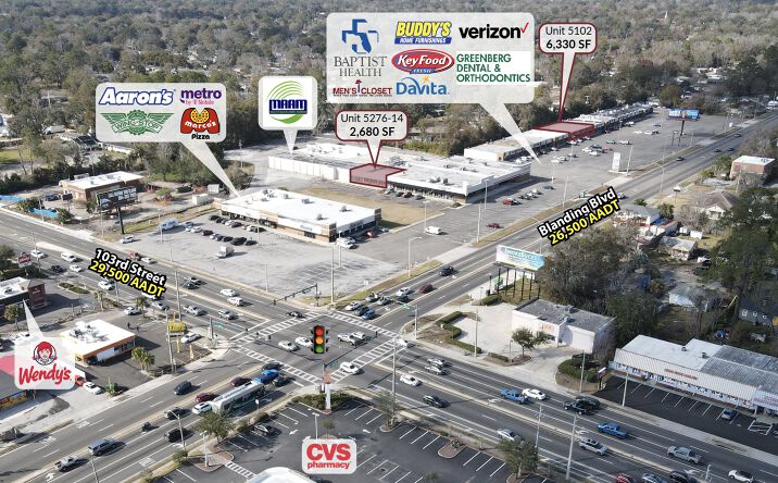 Pictures of Retail, Office property located at 5014 Blanding Blvd, Jacksonville, FL 32210 for lease - image #1