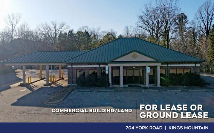 Pictures of Office, Land property located at 704 York Rd, Kings Mountain, NC 28086 for lease - image #1