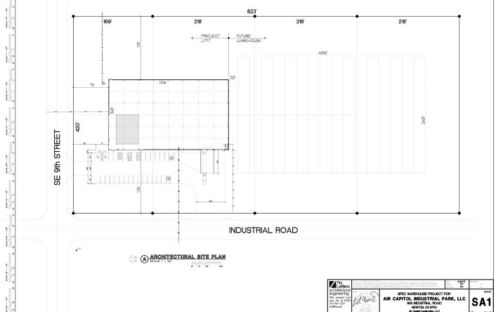 Pictures of Industrial property located at 900 Industrial Rd, Newton, KS 67114 for lease - image #1