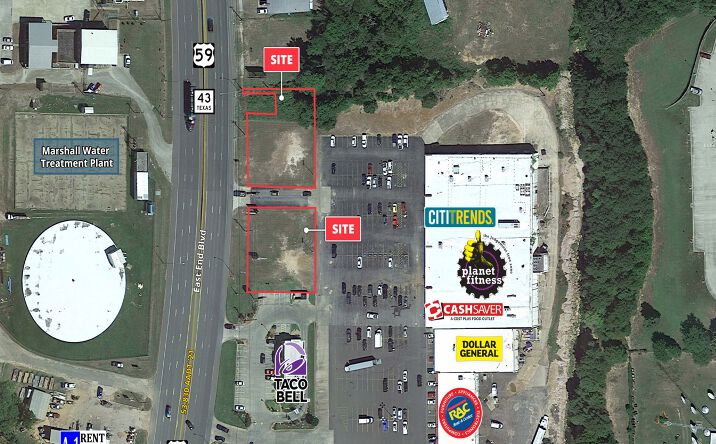 Pictures of Retail, Land property located at 620 E End Blvd S, Marshall, TX 75670 for lease - image #1