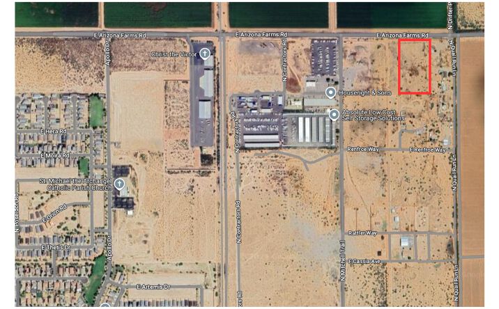 Pictures of Retail, Industrial, Land property located at E Arizona Farms Rd, Florence, AZ 85132 for lease - image #1