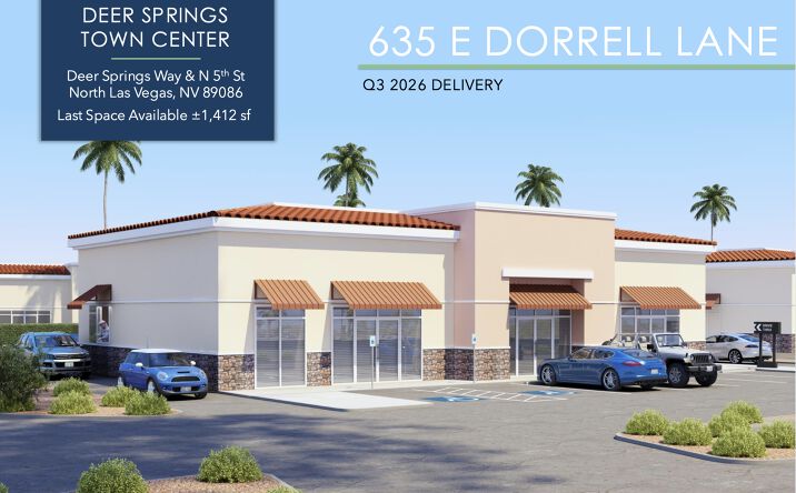Pictures of Restaurant property located at 635 E Dorrell Ln, North Las Vegas, NV 89084 for lease - image #1