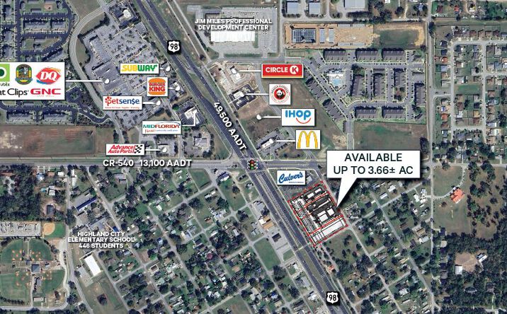 Pictures of Retail property located at Highland City, FL, Highland City, FL 33812 for lease - image #1