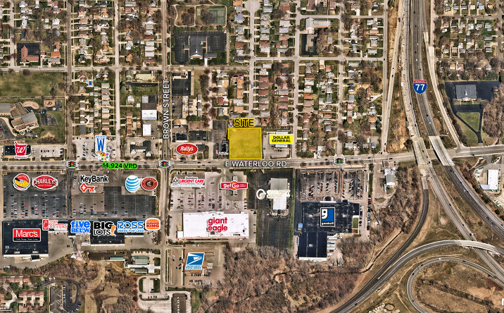 Pictures of Retail property located at 497 E Waterloo Rd, Akron, OH 44319 for sales - image #1