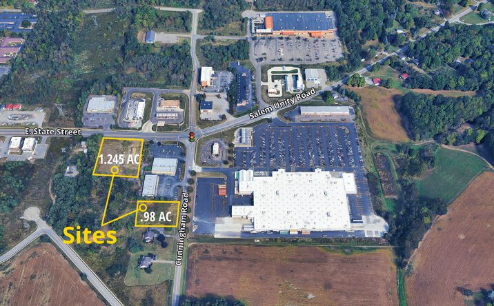 Pictures of Land property located at 2673 E State St, Salem, OH 44460 for lease - image #1
