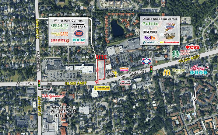Pictures of Retail, Land property located at 2011 Aloma Ave, Winter Park, FL 32792 for lease - image #1
