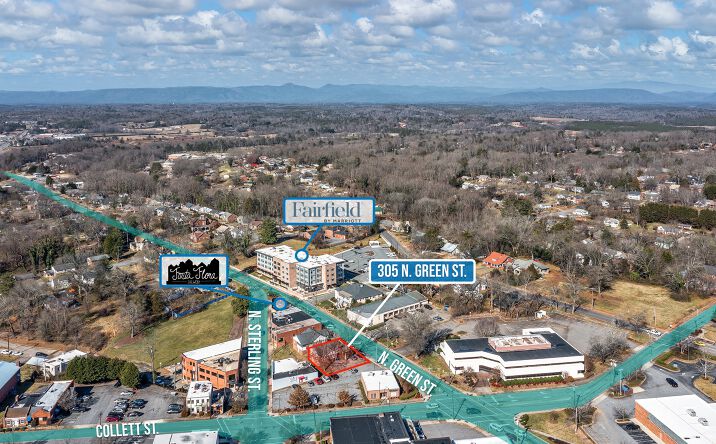 Pictures of Office property located at 305 N Green St, Morganton, NC 28655 for lease - image #1
