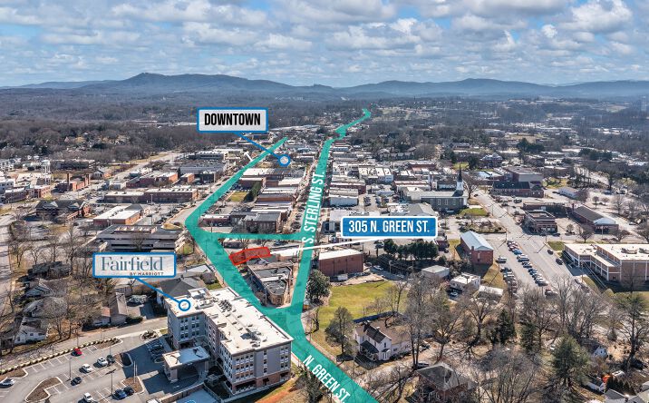 Pictures of Office property located at 305 N Green St, Morganton, NC 28655 for lease - image #1