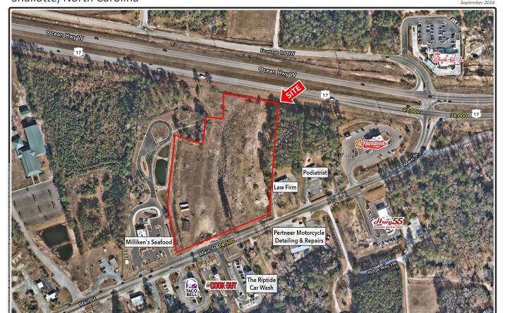 Pictures of Retail property located at 4450 Main St, Shallotte, NC 28470 for sales - image #1
