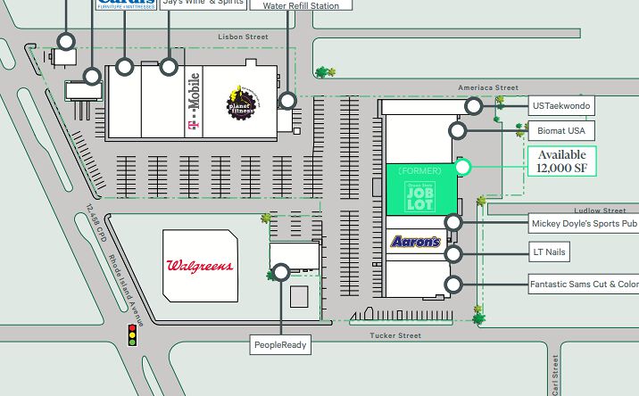Pictures of Retail property located at 400 Rhode Island Ave, Fall River, MA 02721 for lease - image #1