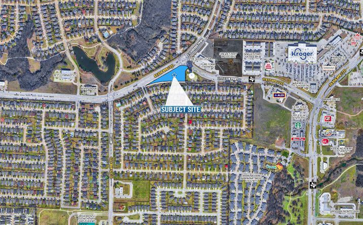 Pictures of Land property located at SEC Eldorado Pkwy & FM 720, Little Elm, TX 75068 for lease - image #1