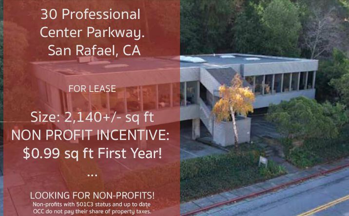 Pictures of Office, Special Purpose property located at 30 Professional Center Pkwy, San Rafael, CA 94903 for lease - image #1