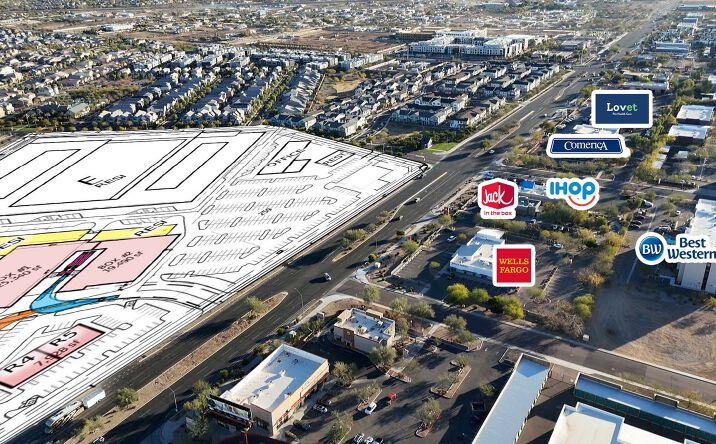 Pictures of Retail, Restaurant property located at 22nd Ave & Happy Valley Rd, Phoenix, AZ 85085 for lease - image #1