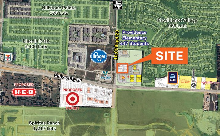 Pictures of Retail property located at Providence Village, TX, Providence Village, TX 76227 for lease - image #1