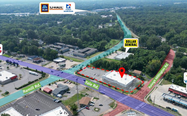 Pictures of Retail property located at 3489 Ramill Rd, Memphis, TN 38128 for lease - image #1
