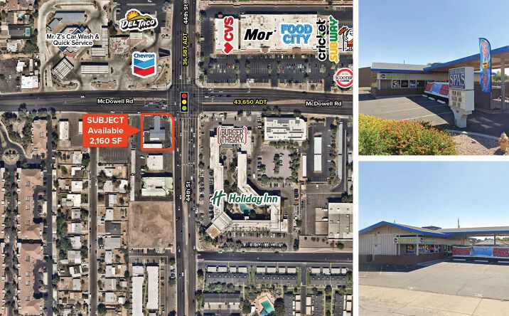 Pictures of Retail property located at 4357 E McDowell Rd, Phoenix, AZ 85008 for lease - image #1