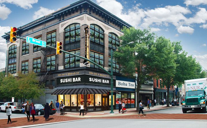 Pictures of Retail property located at 200 E Broad St, Richmond, VA 23219 for lease - image #1