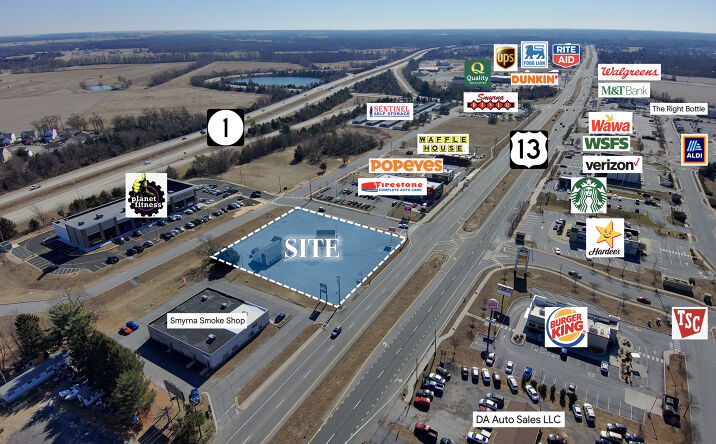 Pictures of Retail, Office property located at 1271 S Dupont Blvd, Smyrna, DE 19977 for lease - image #1