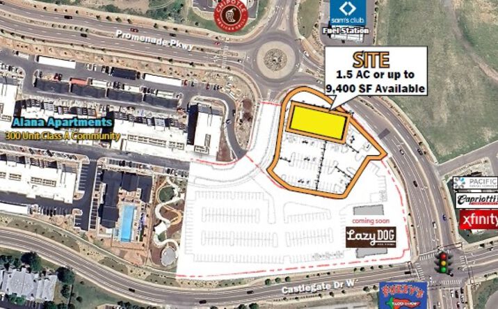 Pictures of Retail, Land property located at 5949 Alpine Vis Cir, Castle Rock, CO 80108 for lease - image #1