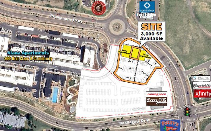Pictures of Retail, Land property located at 5949 Alpine Vis Cir, Castle Rock, CO 80108 for sales - image #1